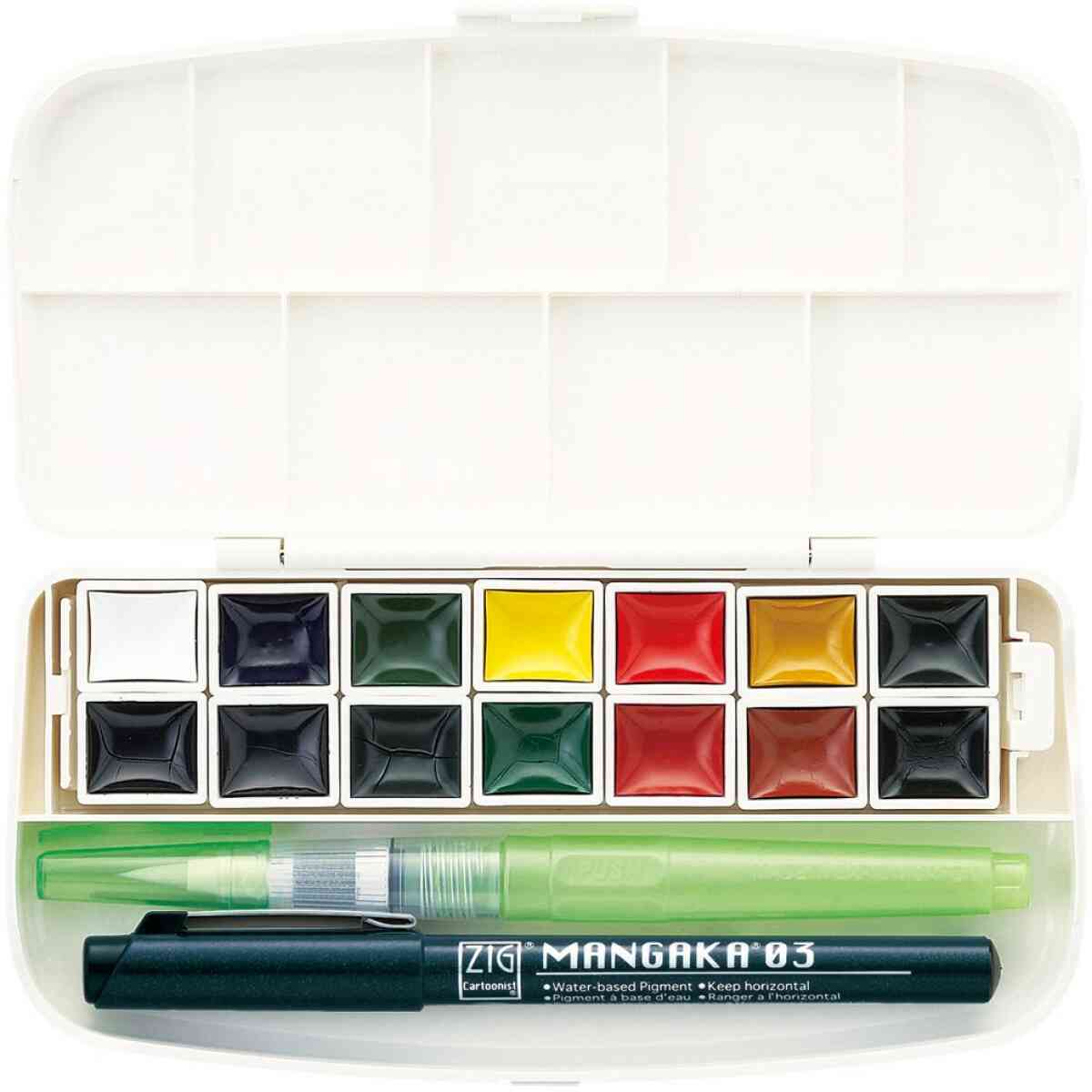 Zig Watercolor system 14 color - Bild 2