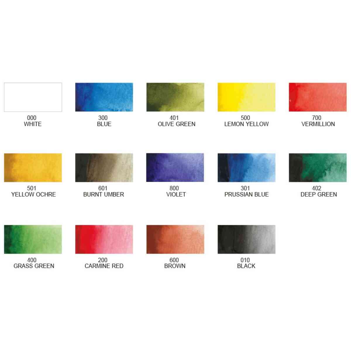 Zig Watercolor system 14 color - Bild 3