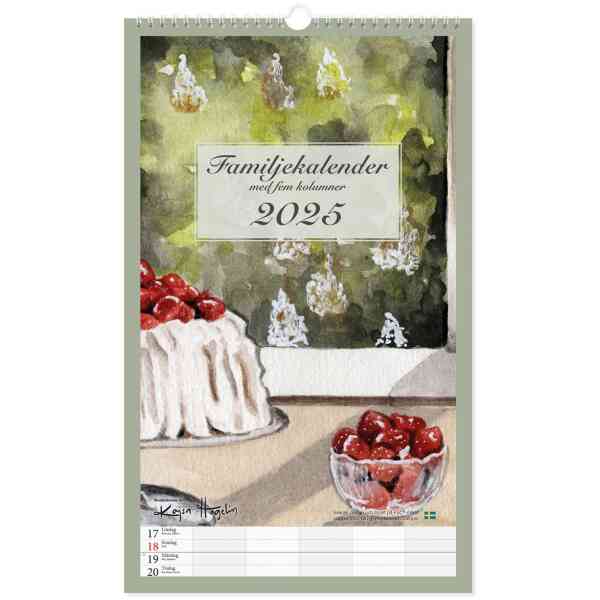 Familjekalender 2025 Kajsa Hagelin
