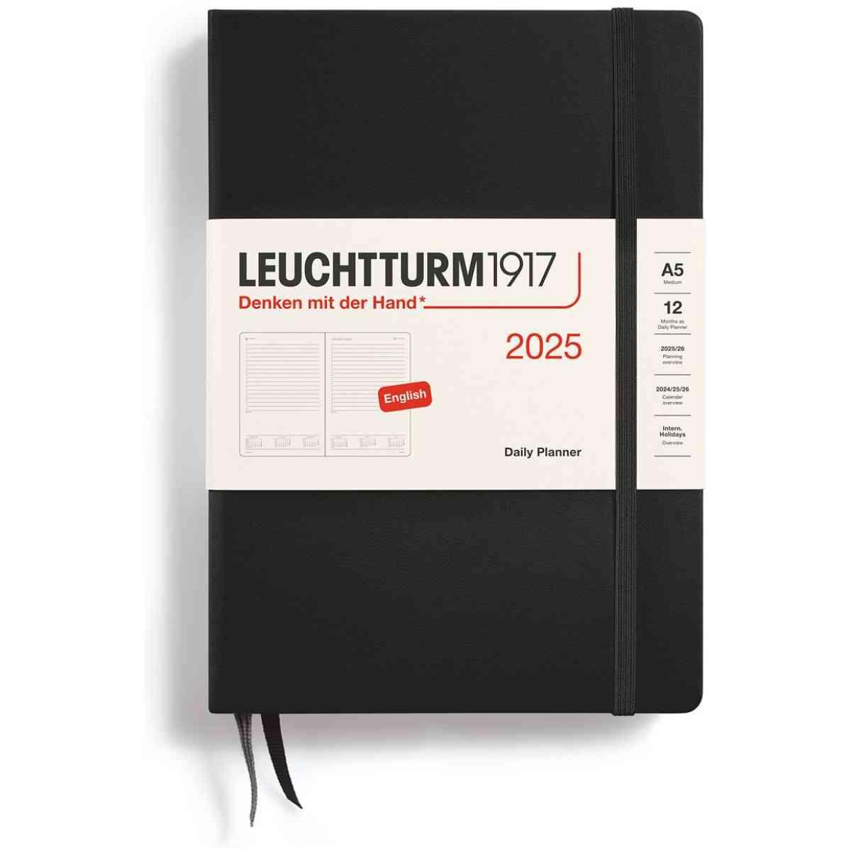 Kalender 2025 Leuchtturm1917 A5 dag/sida - Bild 2