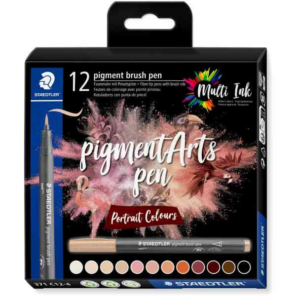 pigment brush pen 371 - Portrait Colours