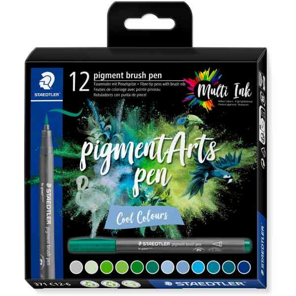 pigment brush pen 371 - Cool Colours
