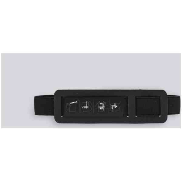 Anti handbag elastic strap M Black