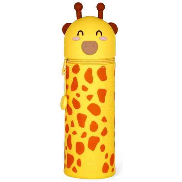 Pennfodral av silikon, Kawaii, Giraffe