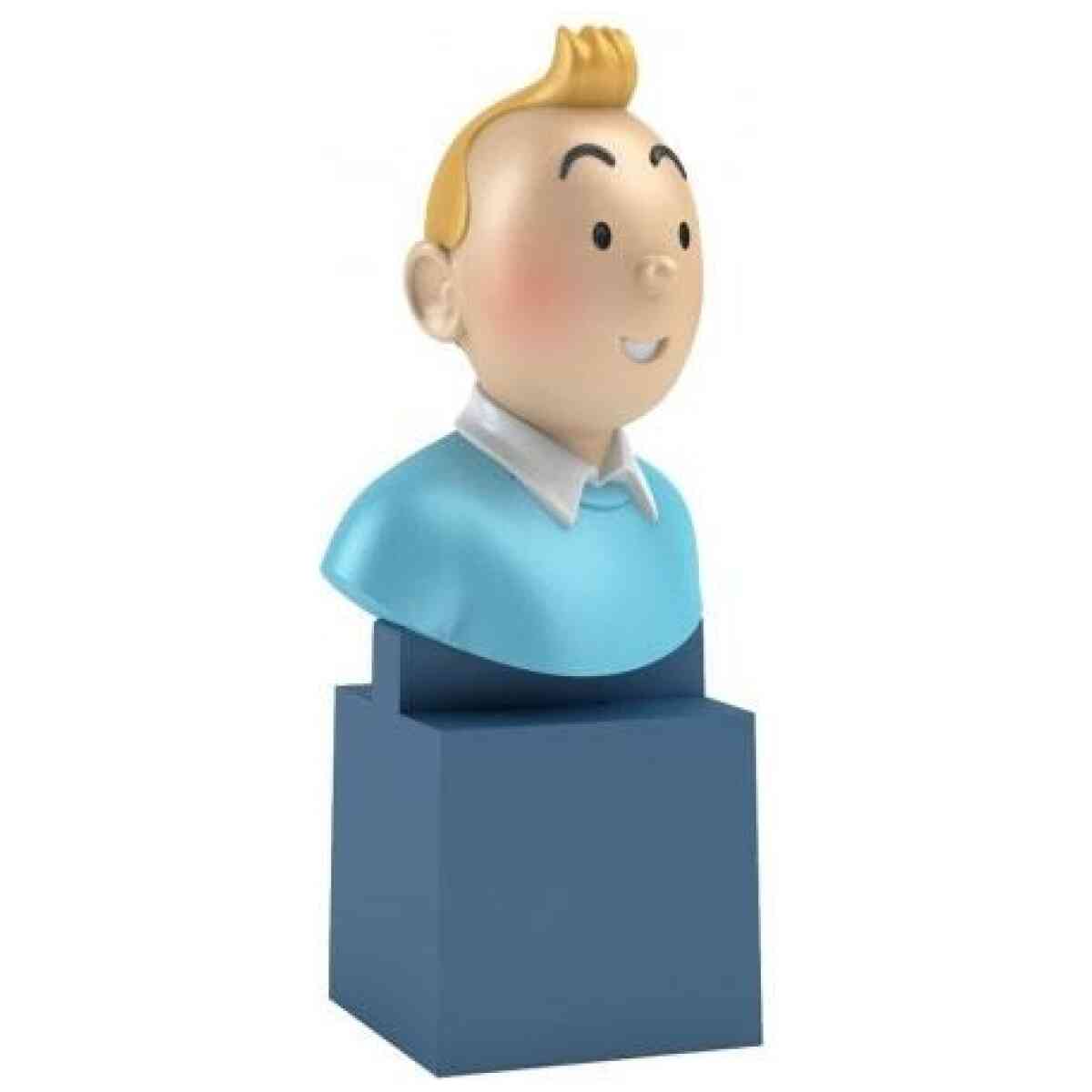 Tintin byst - Staty i resin - 7 cm