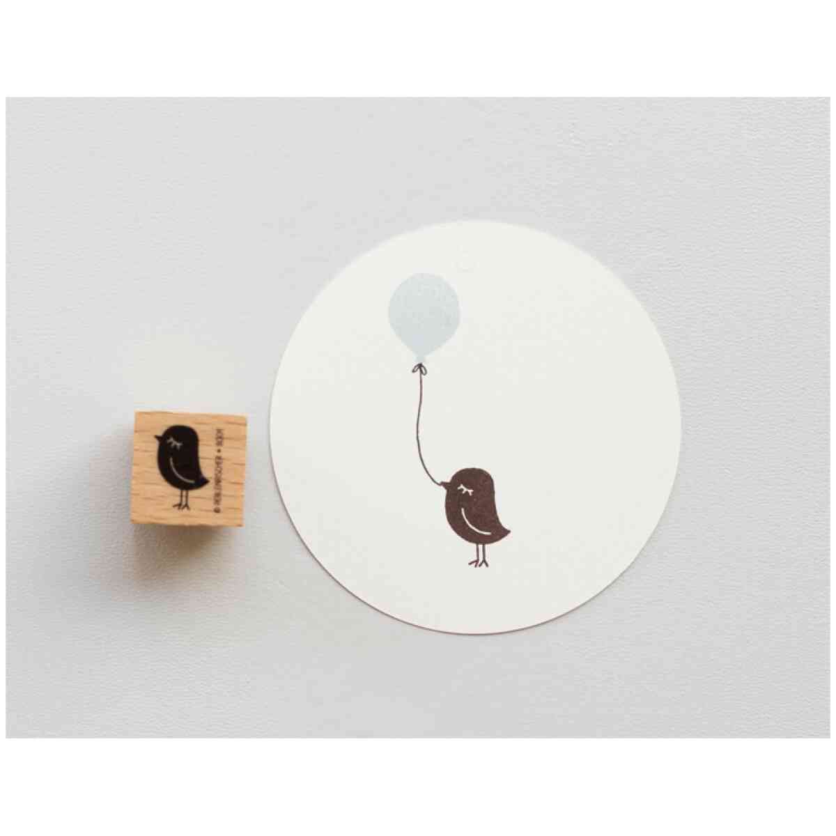 Stamp : Bird lady small Artikel: B009