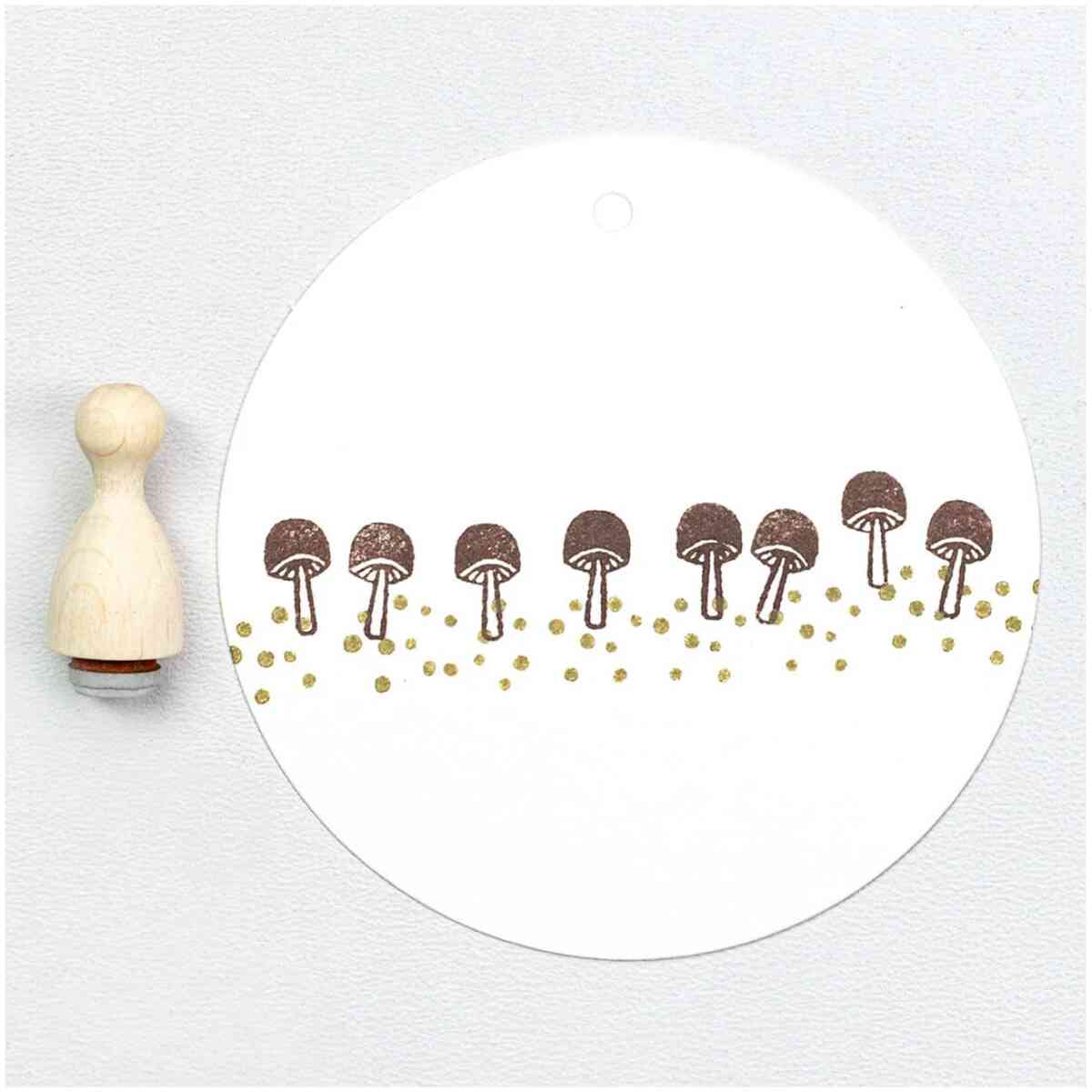 Stamp : Mushroom mini  Artikel: F082