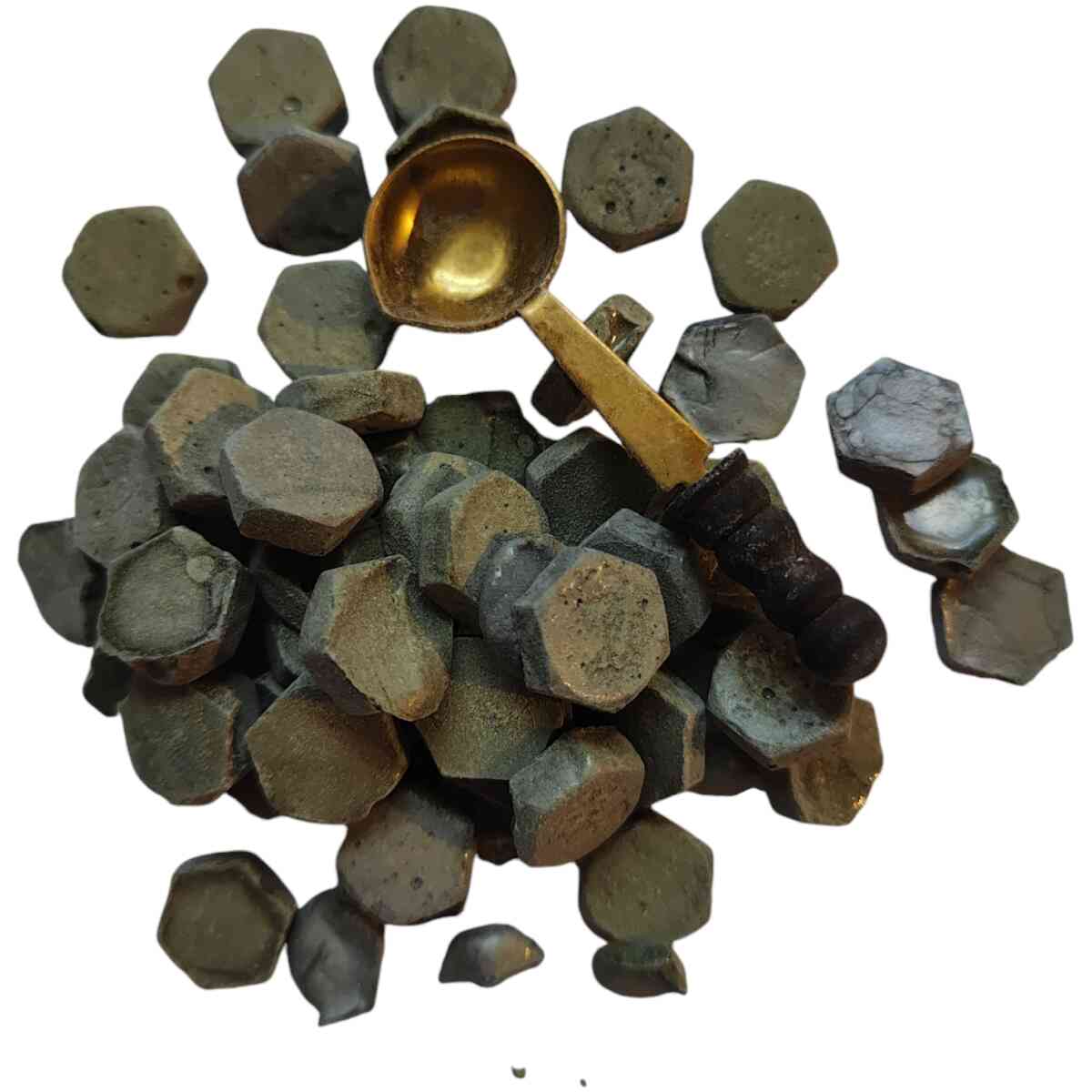 Brevlack med smältsked Innehåller ca 50 st lackpellets - Bild 5