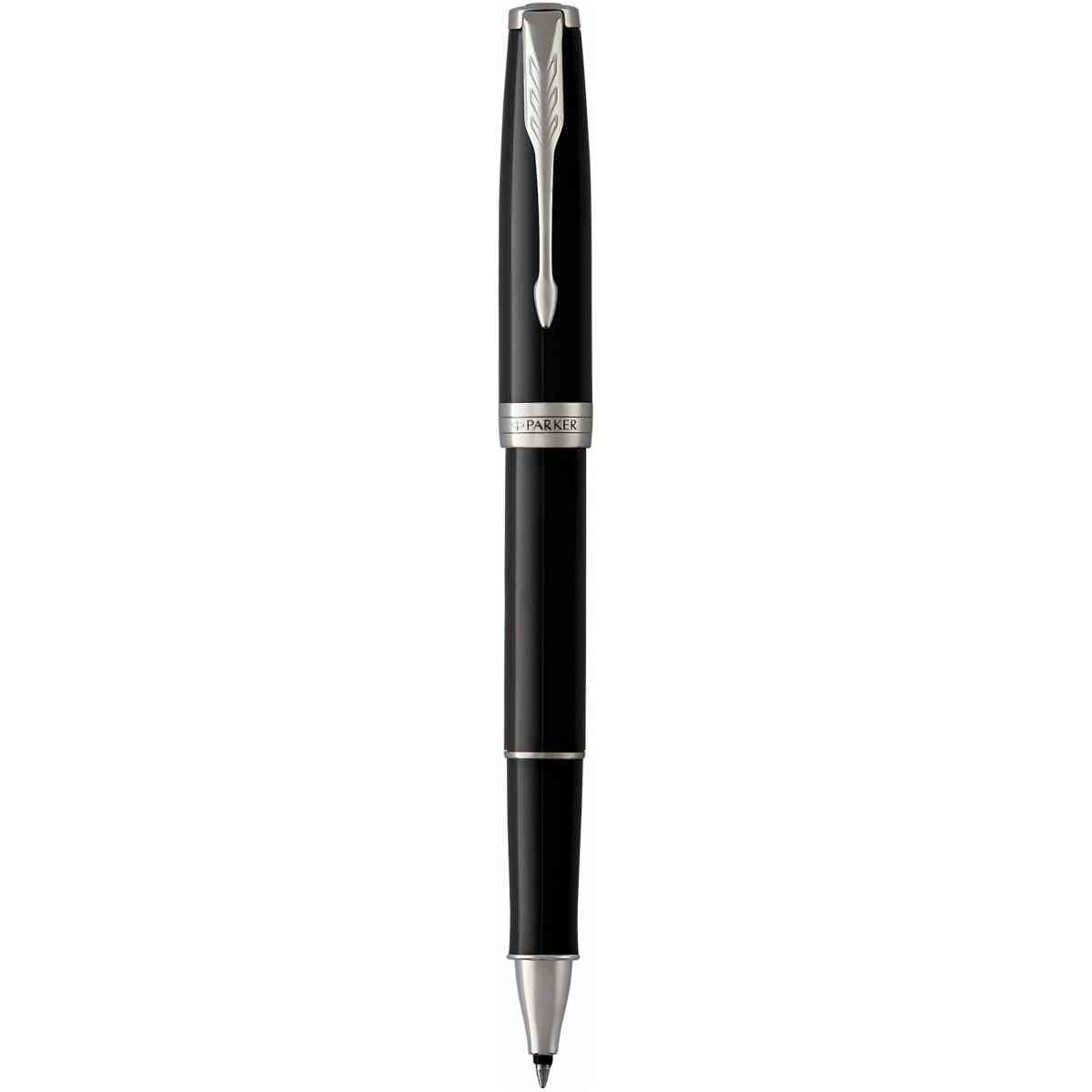 Parker Sonnet Black Lacquer P.T. Rollerball F Black