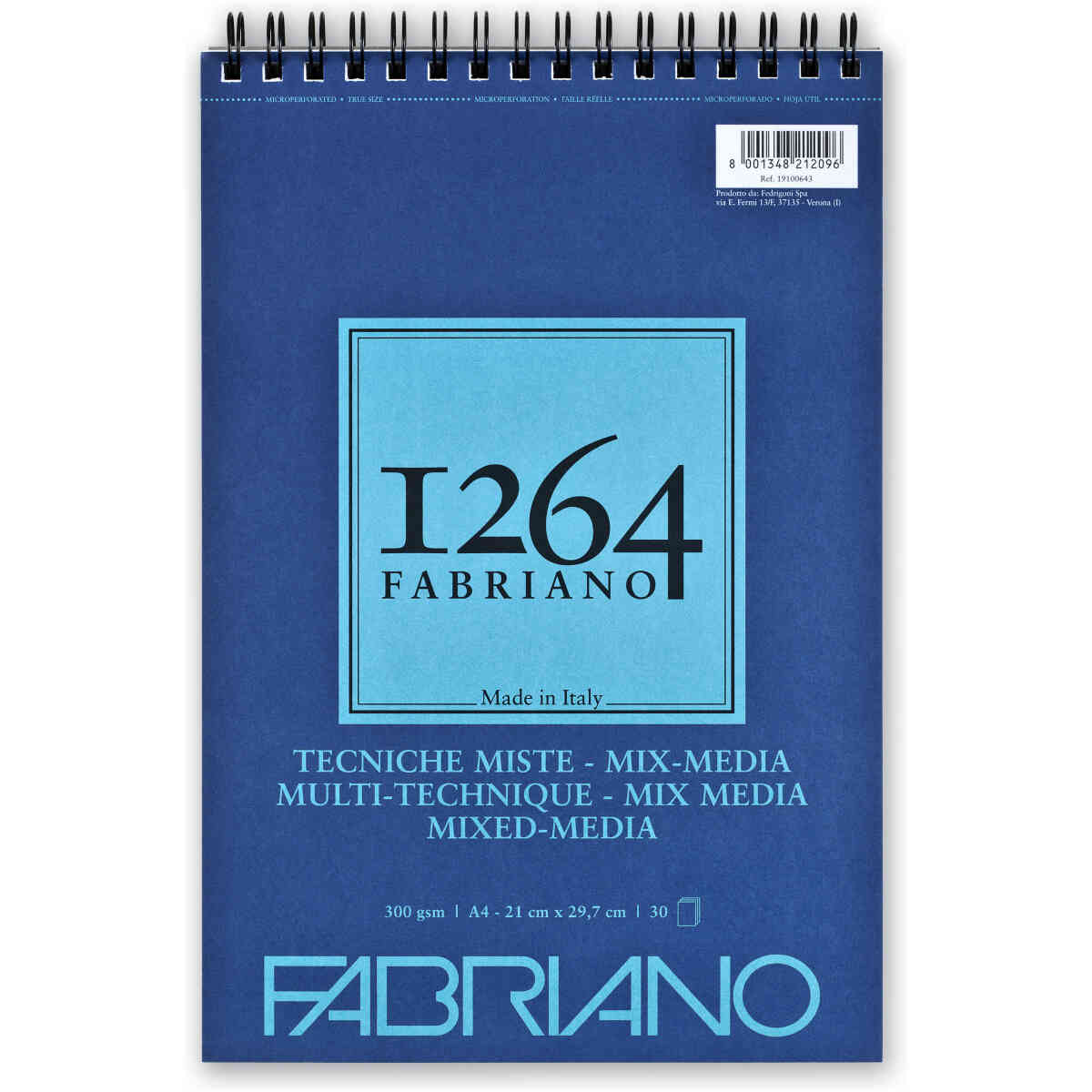 Fabriano 1264 Mixed media - A3 + 5 Extra
