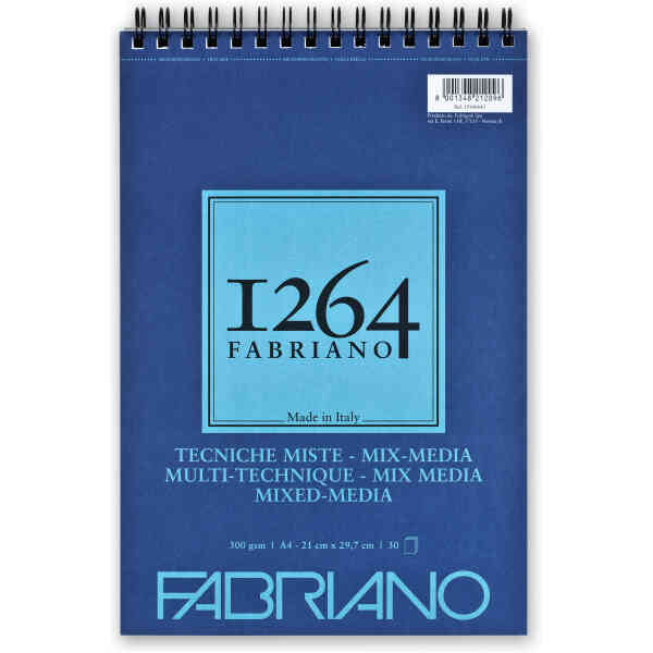 Fabriano 1264 Mixed media - A3 + 5 Extra