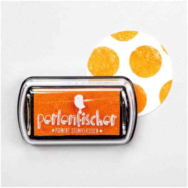 Ink pad : Orange mini Artikel: 22061
