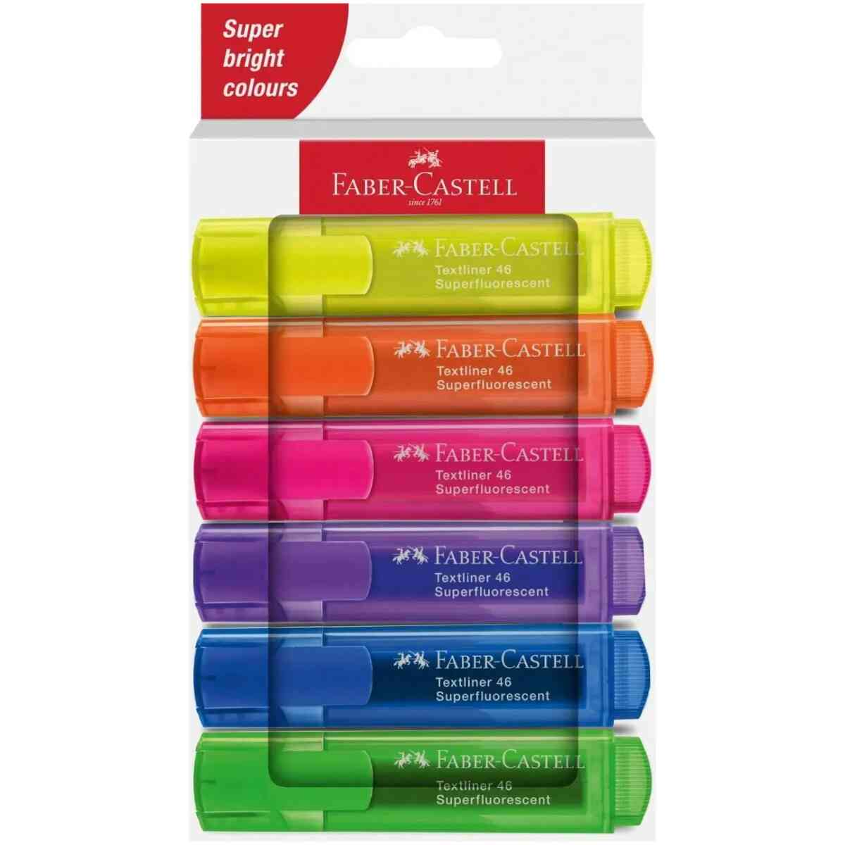 Highlighter TL 46 SF cardboard set of 6