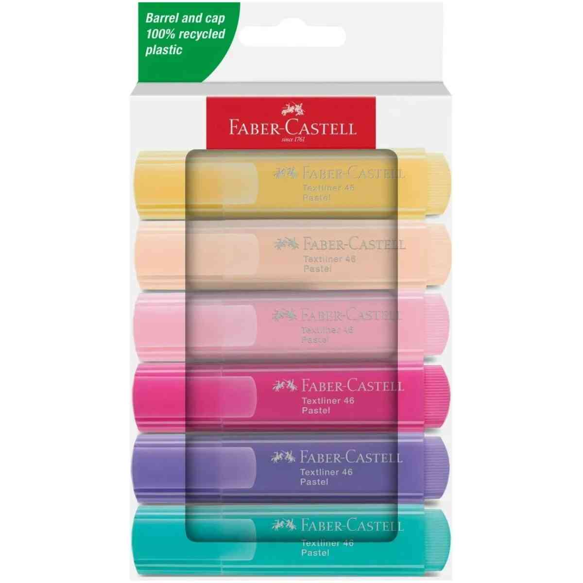 Highlighter TL 46 Pastel cardboard set of 6