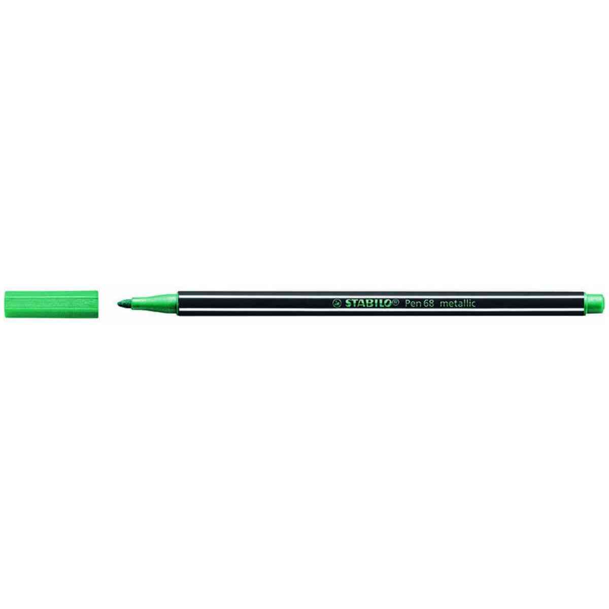 STABILO Pen 68 Metallic Grön
