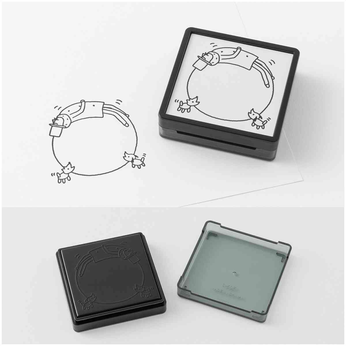 Ojisan 30th Anniversary Paintable stamp Pre-inked Ball - Bild 2
