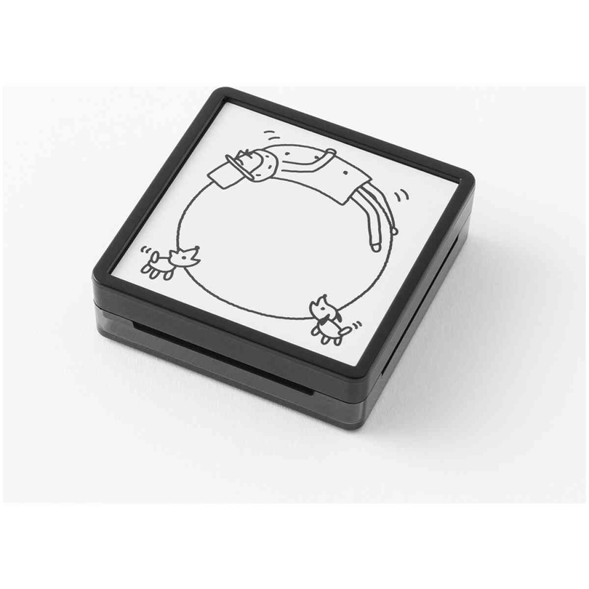 Ojisan 30th Anniversary Paintable stamp Pre-inked Ball
