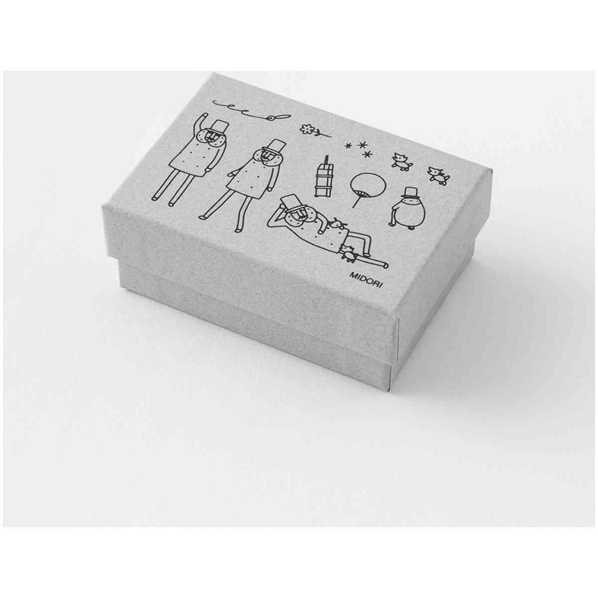 Ojisan 30th Anniversary Wooden Stamp set A