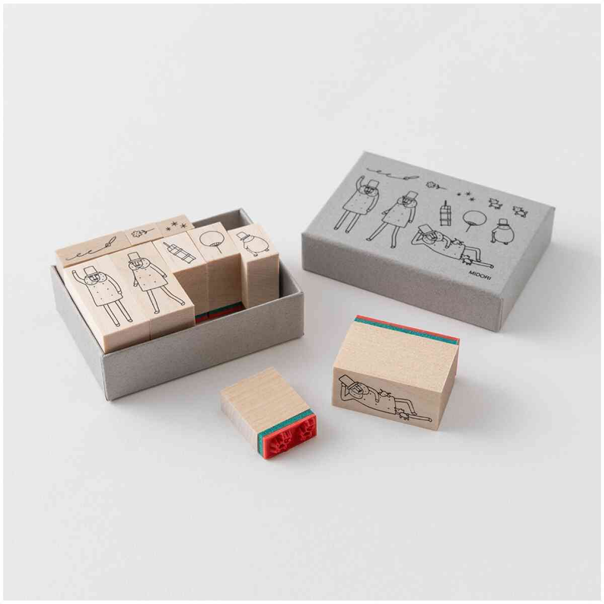 Ojisan 30th Anniversary Wooden Stamp set A - Bild 3