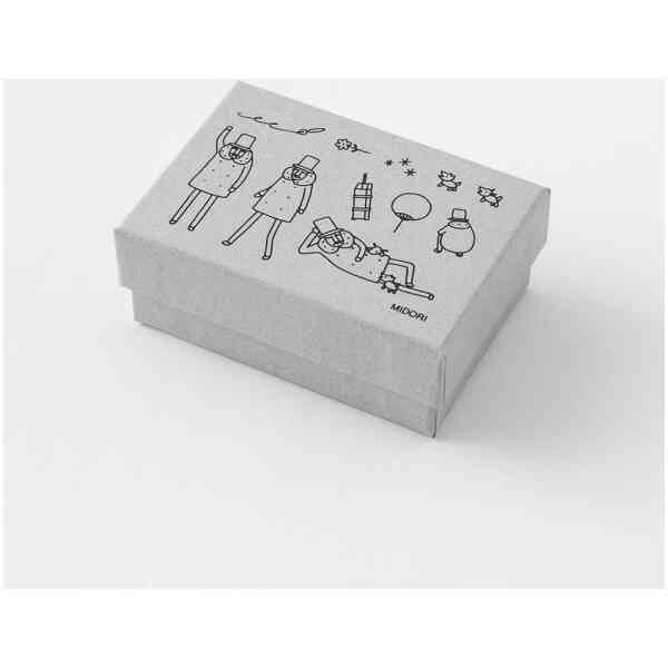Ojisan 30th Anniversary Wooden Stamp set A