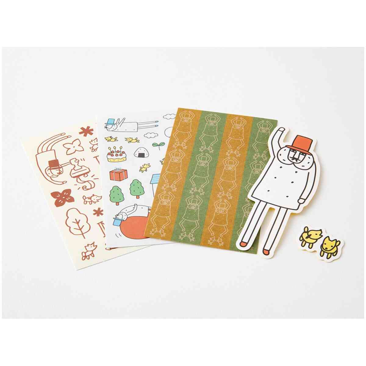 Ojisan 30th Anniversary Decoration Sticker A