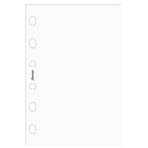 Pocket Anteckningsblad Olinjerade Vita
