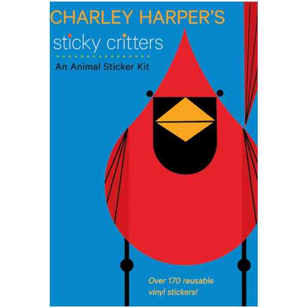 Charley Harper’s Sticky Critters: An Animal Sticker Kit