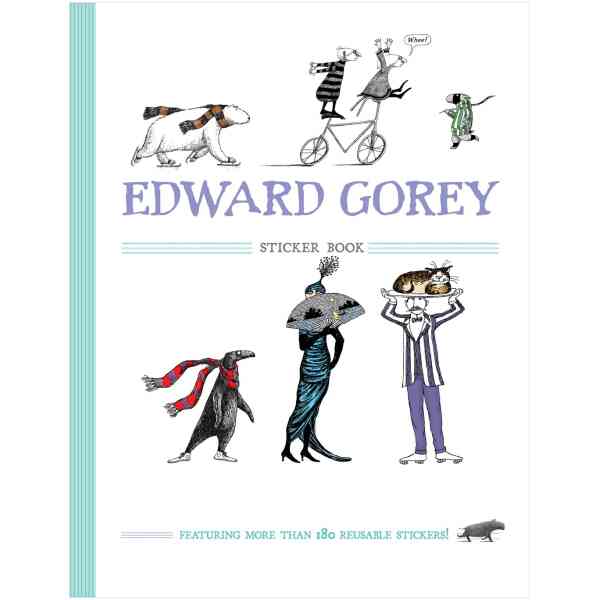Edward Gorey Sticker Book