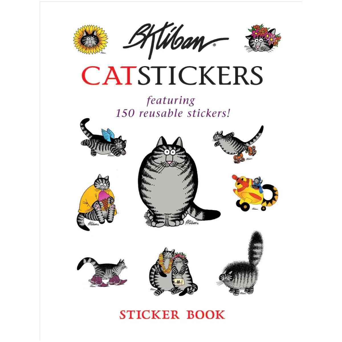 B. Kliban: CatStickers Sticker Book