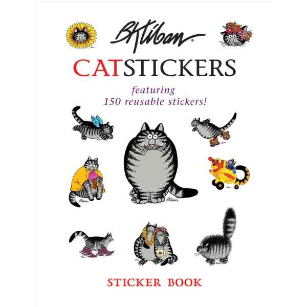 B. Kliban: CatStickers Sticker Book