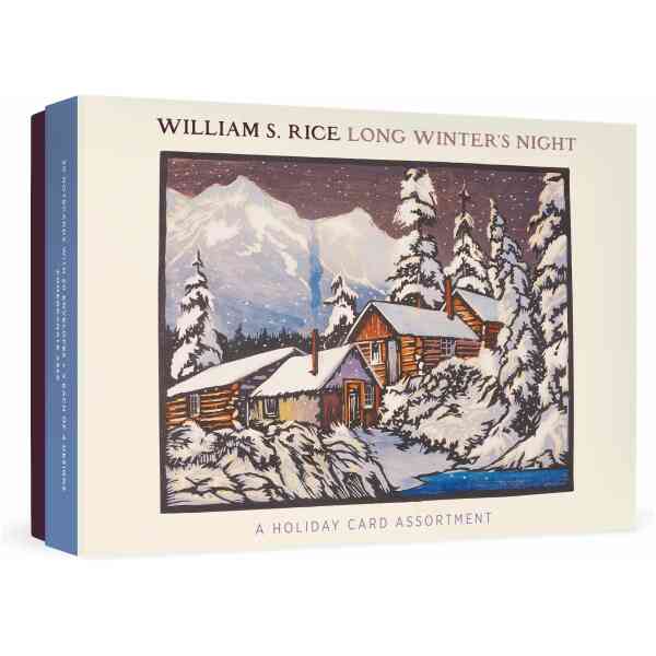 William S. Rice: Long Winter's Night Holiday Card Assortment