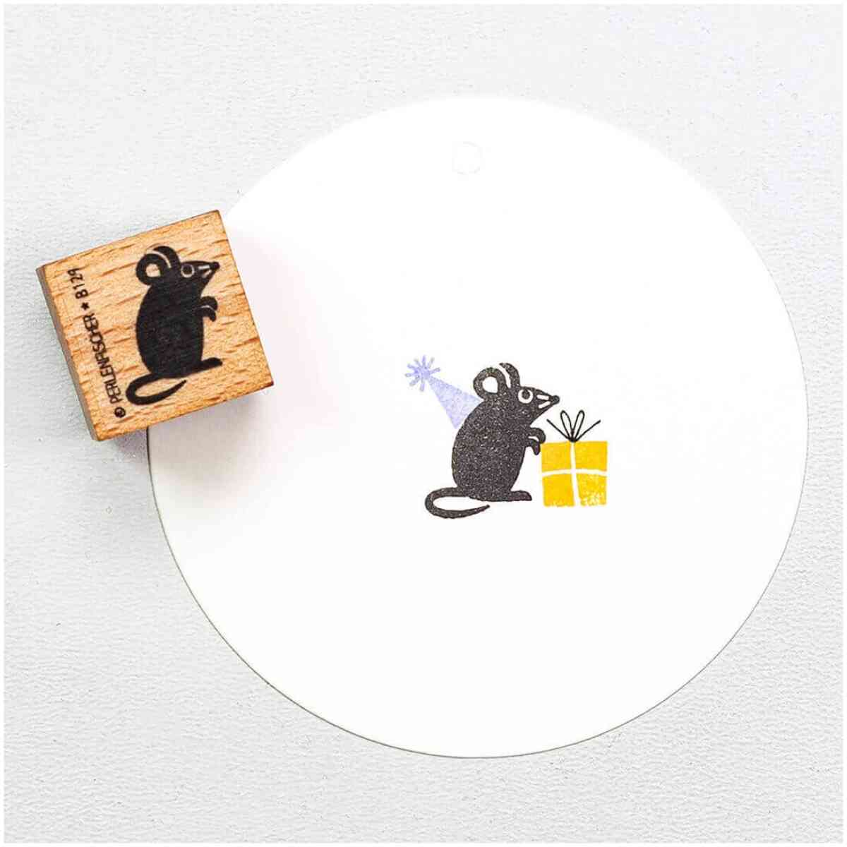 Stamp : Mouse standing Artikel: B129
