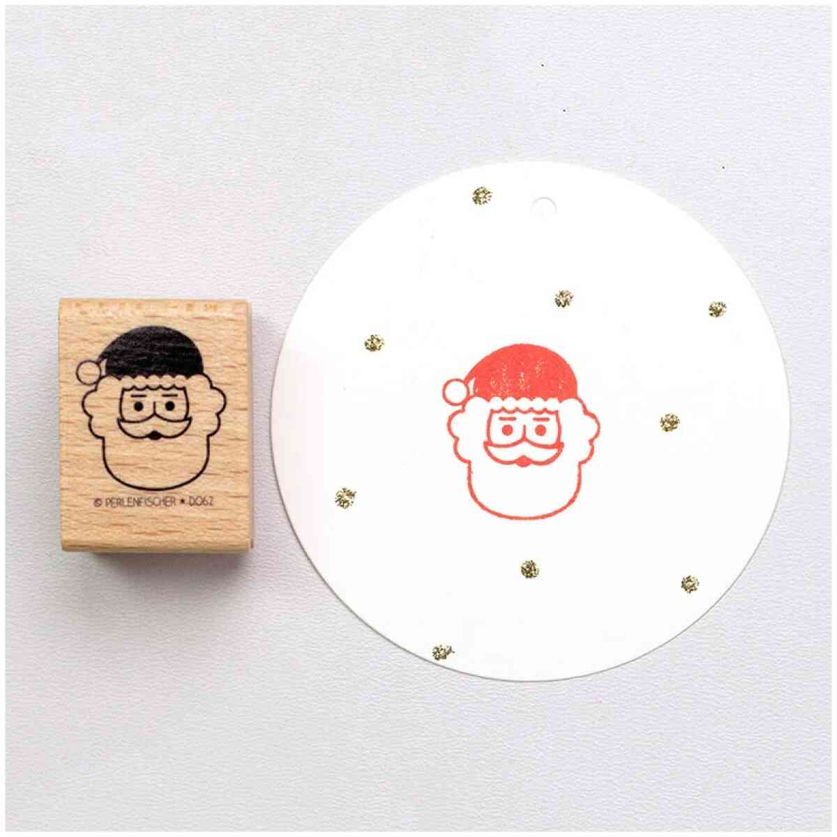 Stamp : Santa head Artikel: D062