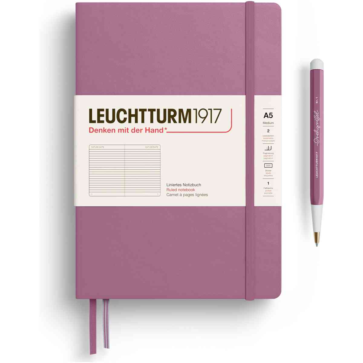 Leuchtturm1917 Notebook A5 Hard Ruled - Bild 13