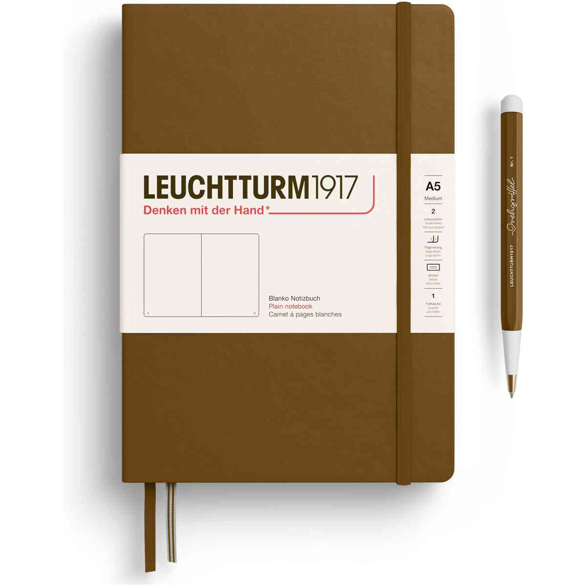 Leuchtturm1917 Notebook A5 Hard Plain - Bild 14