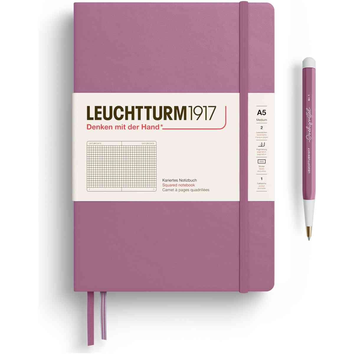 Leuchtturm1917 Notebook A5 Hard Squared - Bild 6
