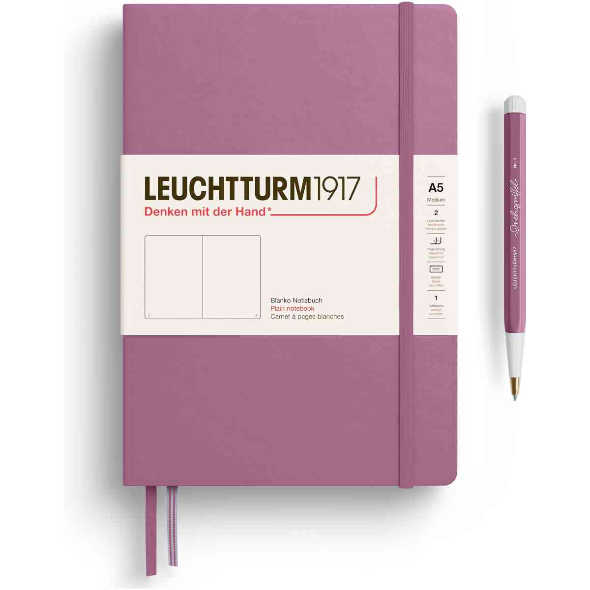 Leuchtturm1917 Notebook A5 Hard Plain - Bild 13