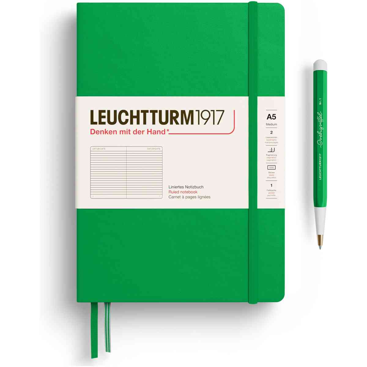 Leuchtturm1917 Notebook A5 Hard Ruled - Bild 12