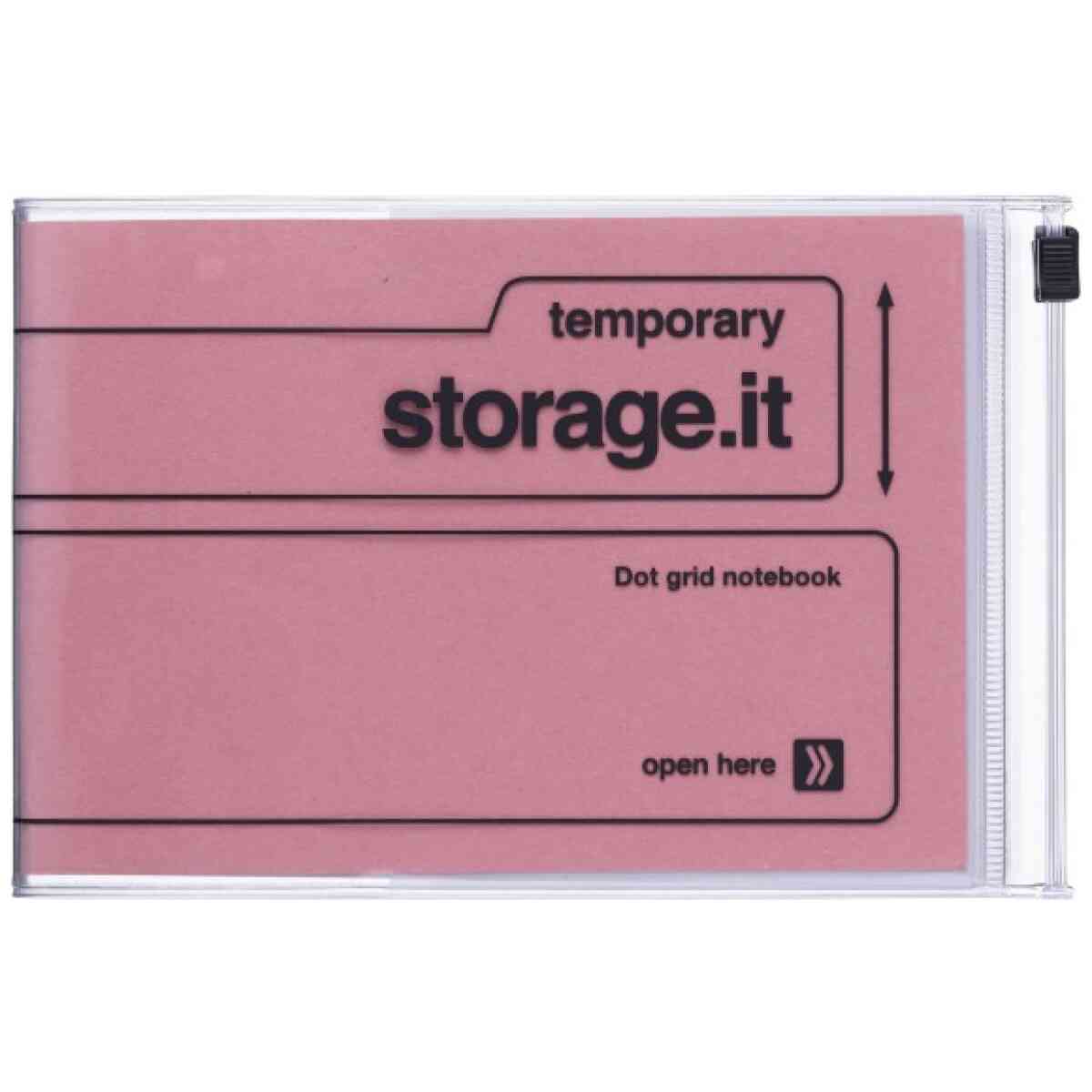 Notebook Desk STORAGE.IT / Salmon Pink