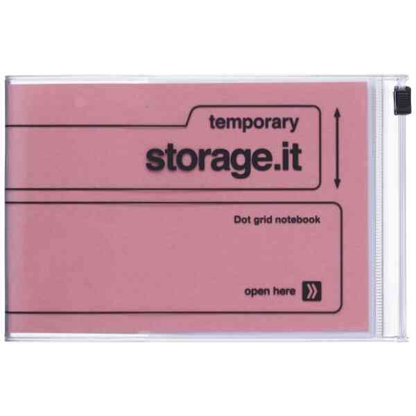 Notebook Desk STORAGE.IT / Salmon Pink