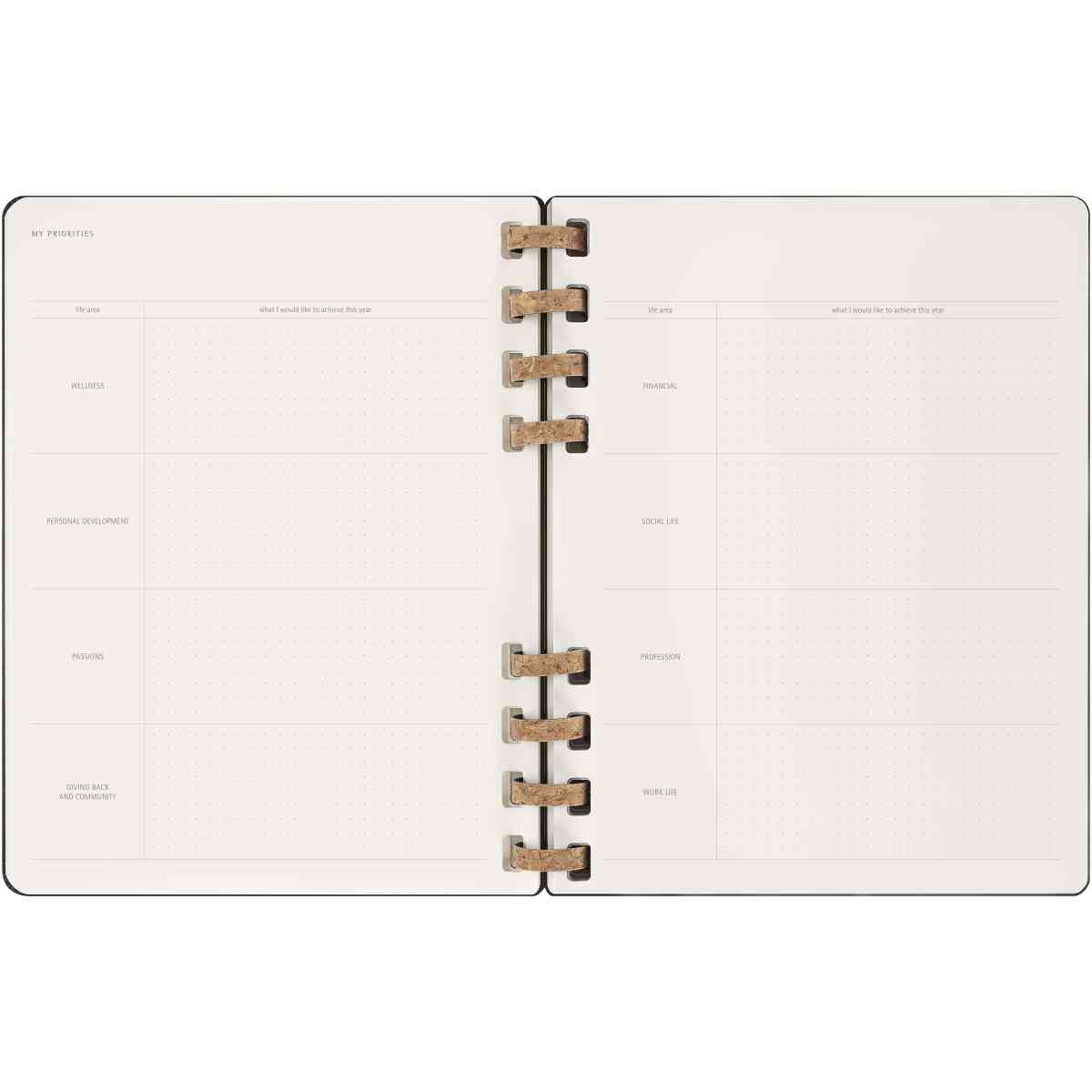 Spiral Planner 12M XL Svart 2025 - Bild 3