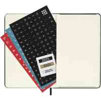 Classic Hard 12M Weekly Horizontal Pocket Svart 2025 - Bild 3
