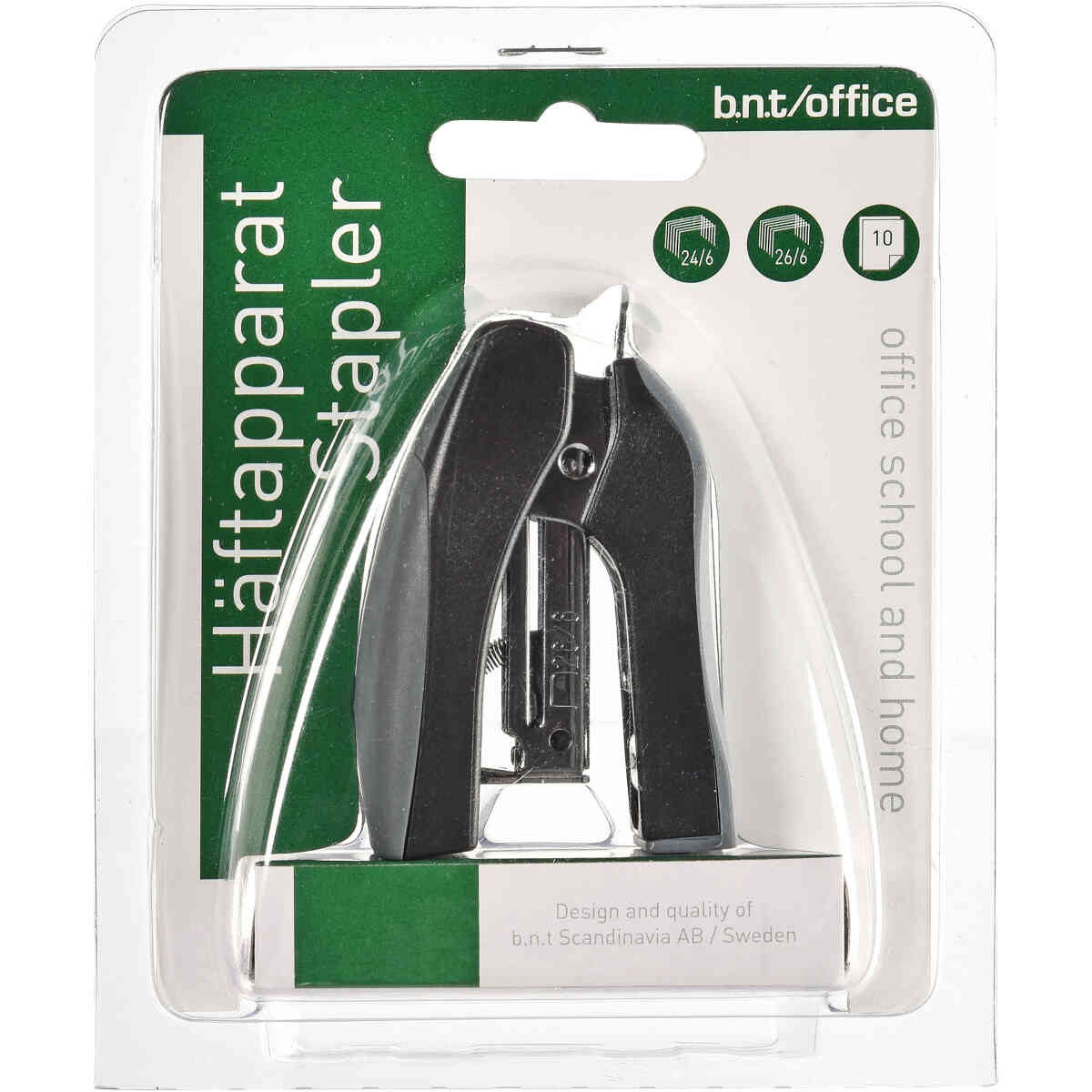 Häftapparat Stand Up 6cm Svart - Bild 3
