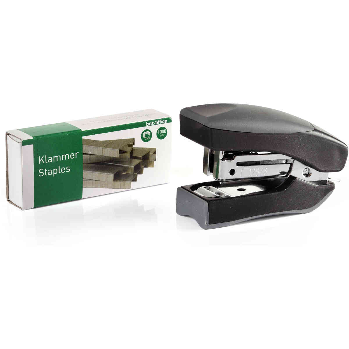 Häftapparat Stand Up 6cm Svart - Bild 2
