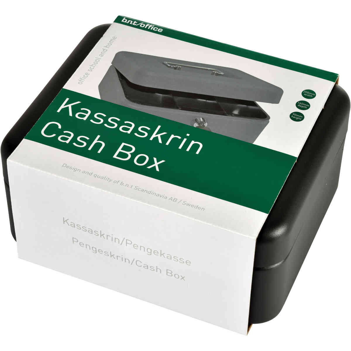 Kassaskrin 12 Tum Svart - Bild 2