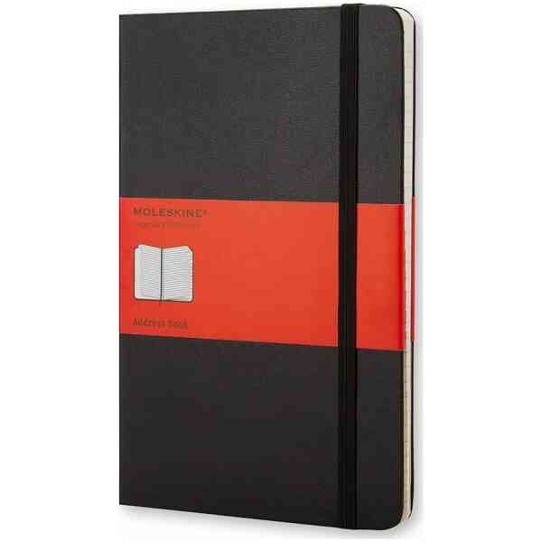 Moleskine Adressbok Large Svart