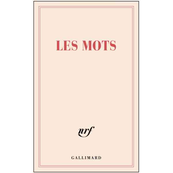 Gallimard Les mots