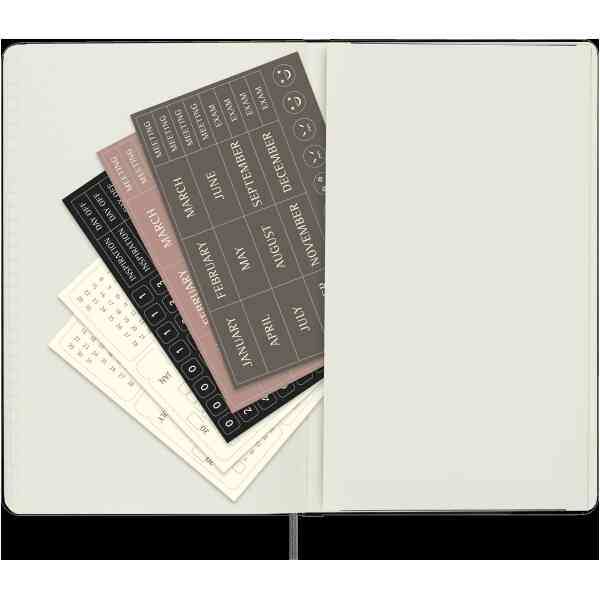 Classic Hard Odaterad WeekNote Large Svart