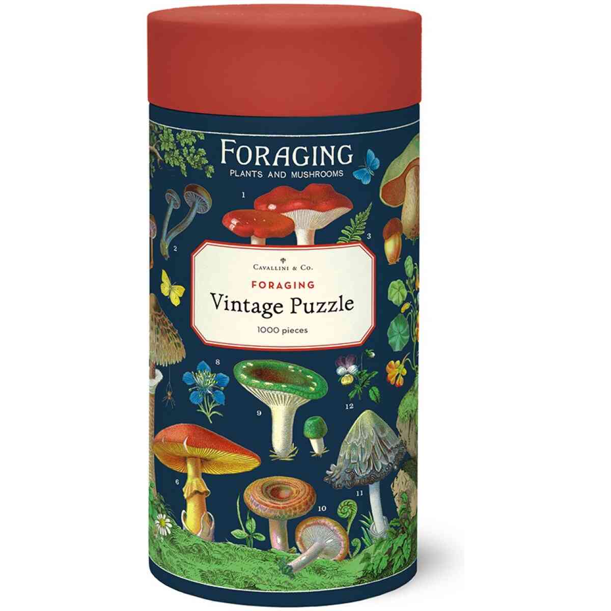 Cavallini & Co. Foraging 1000 Piece Puzzle