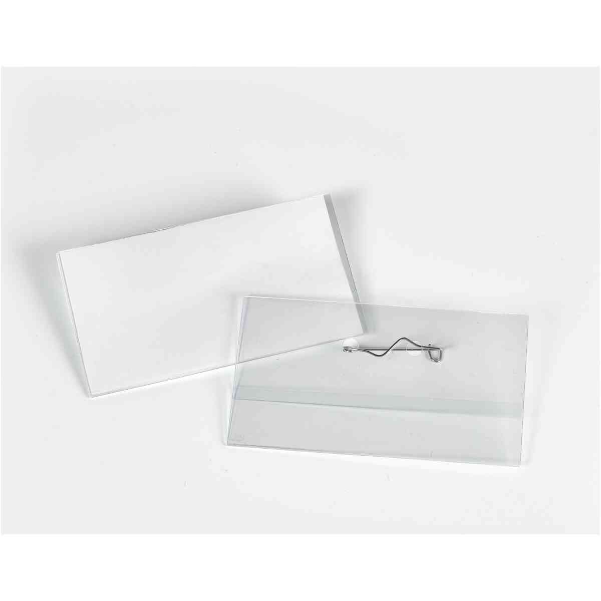 Namnskylt Nål 90x50mm 10 Pack